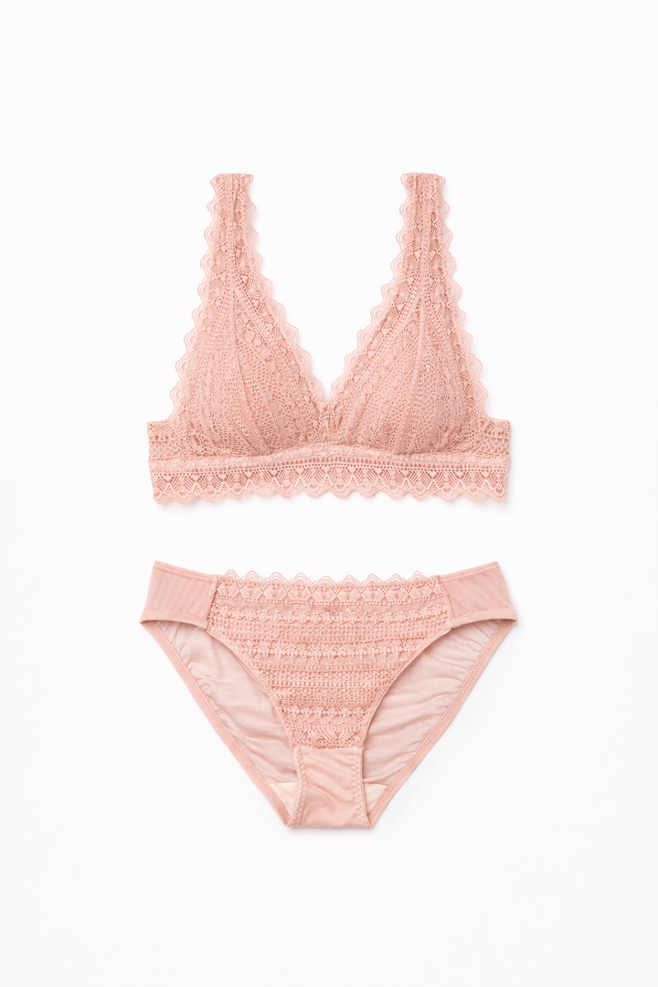 תחתוני תחרה אמילי | ורוד