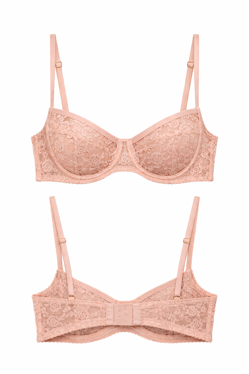 חזיית תחרה אינס בשילוב ברזלים | פודרה