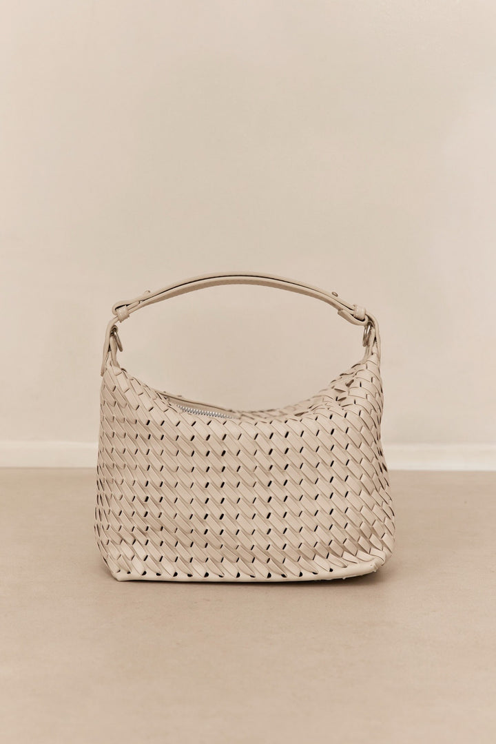 תיק קלוע רומא דמוי עור | אבן