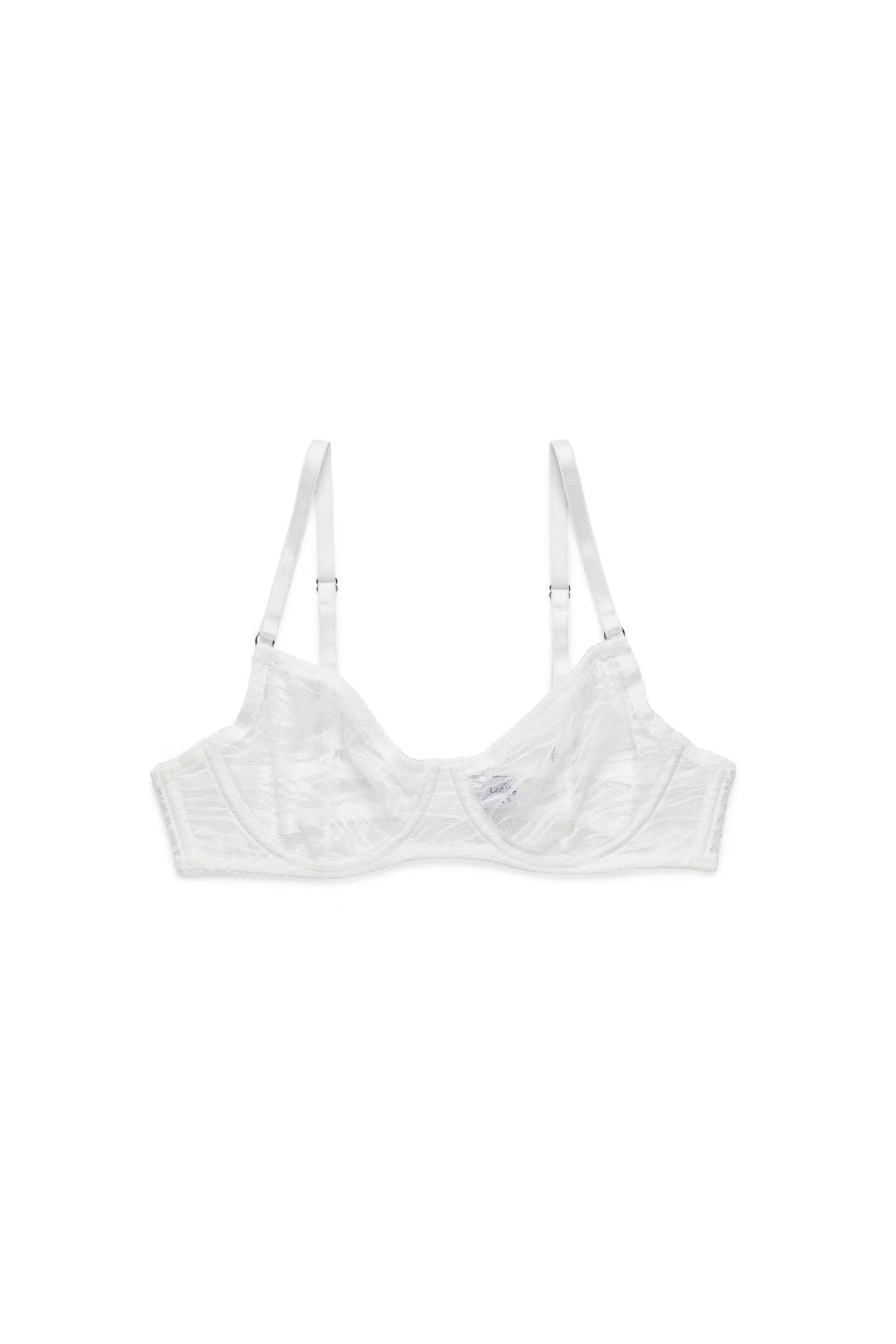 חזיית ברזלים אמבר דוגמת זברה | לבן