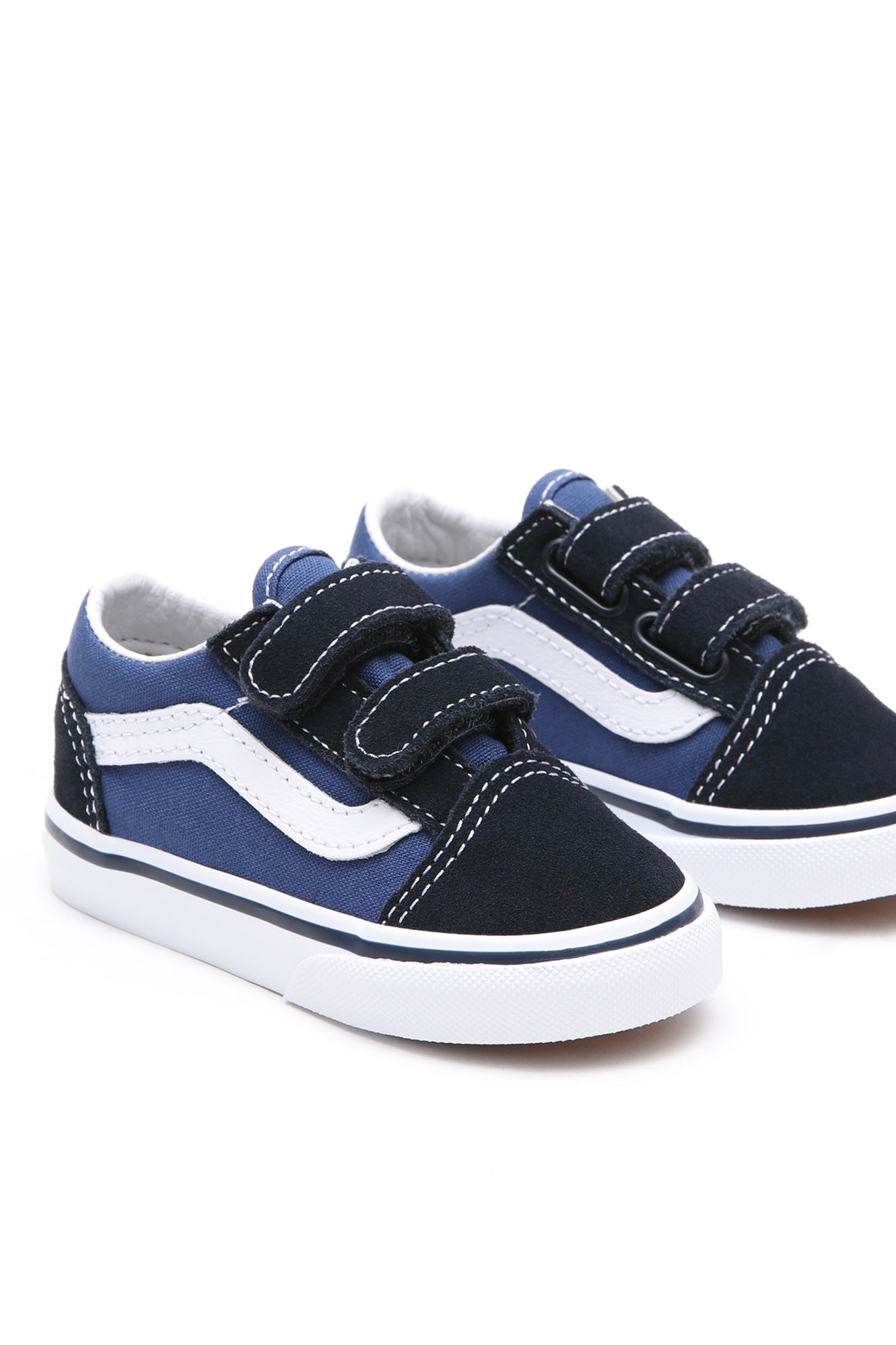 VANS- דגם TD Old Skool V | כחול/לבן