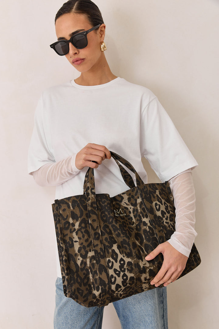 תיק נשיאה מרטין מבד דנים קשיח | מנומר