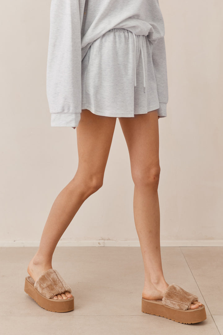 חליפת סופיה גזרת אוברסייז | אפור