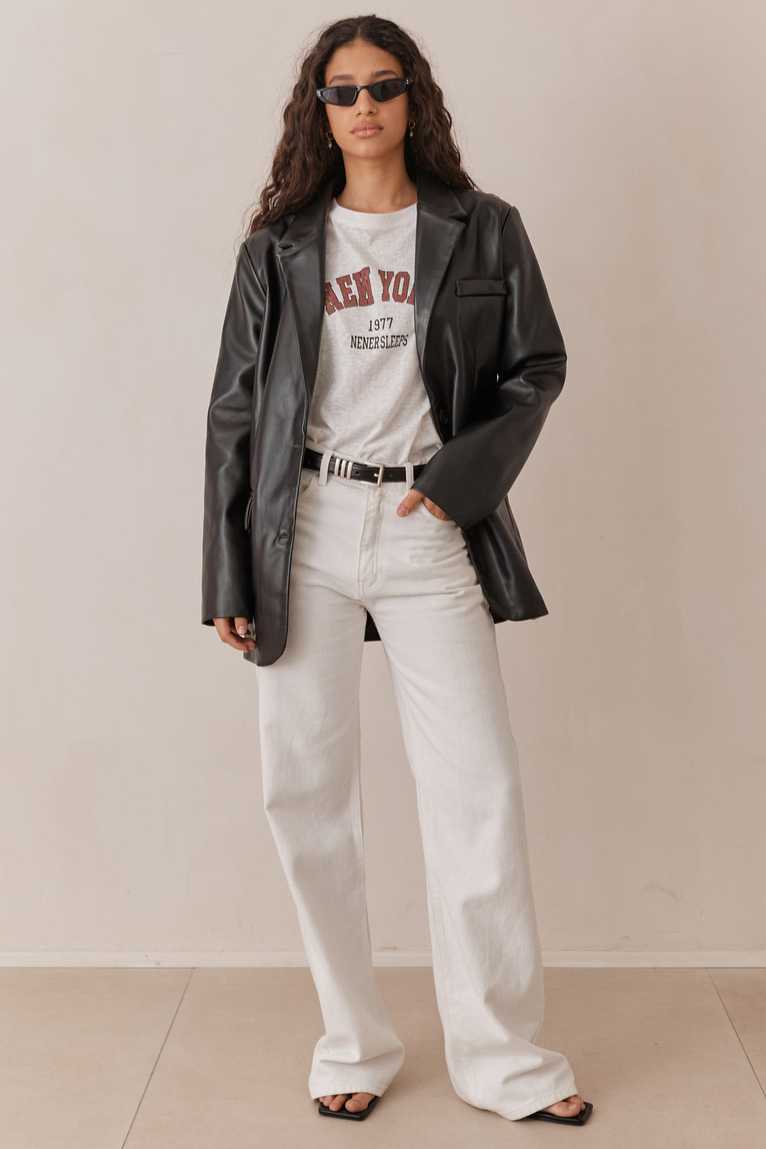 טי שירט NEW YORK | לבן