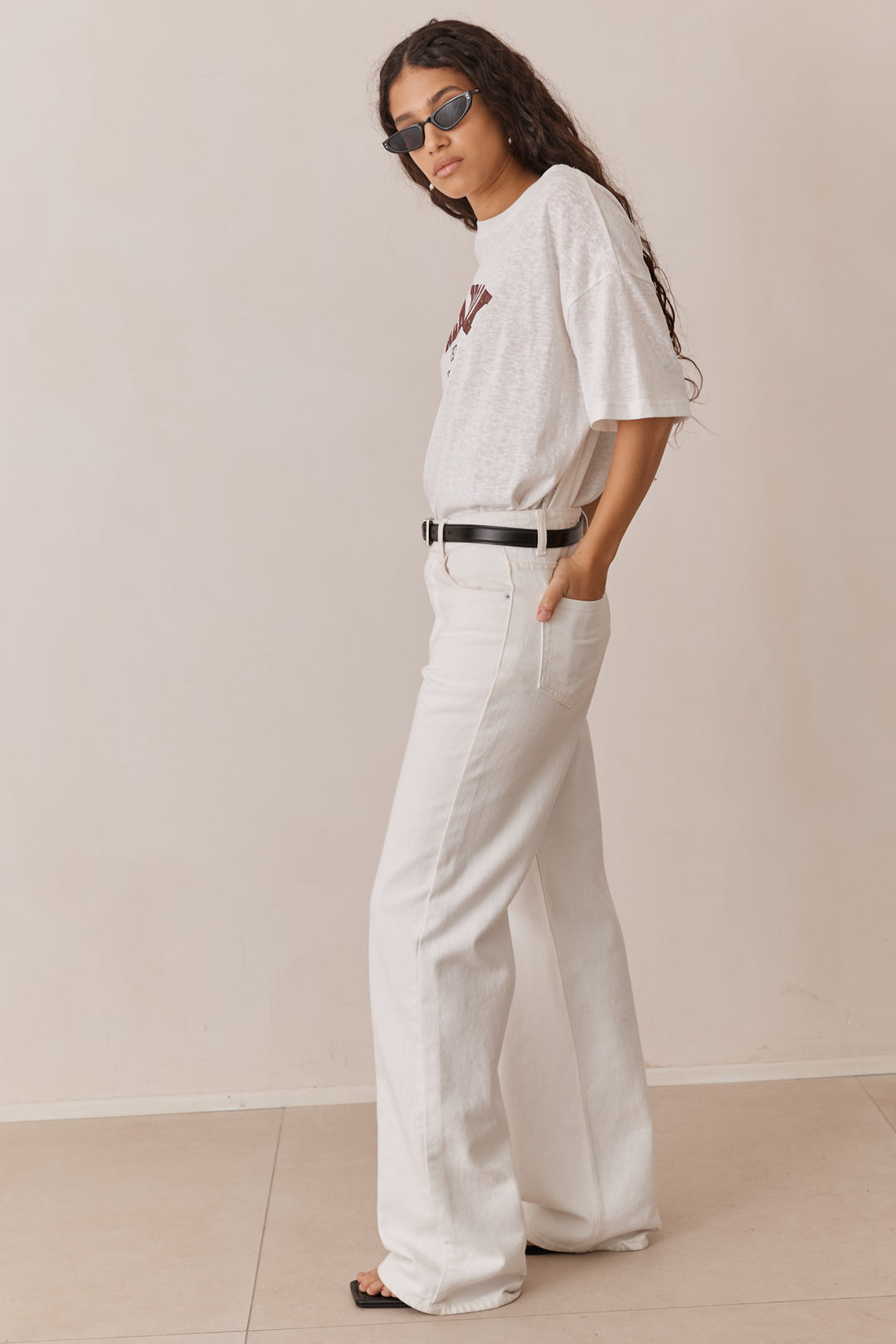 טי שירט NEW YORK | לבן