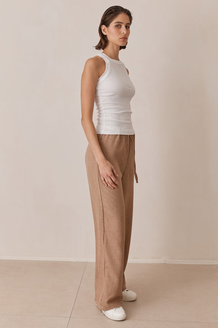 גופיית בייסיק הארלי | לבן