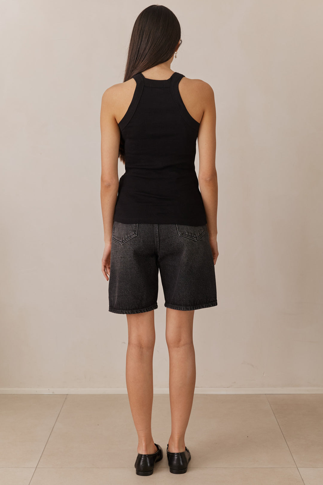 גופיית בייסיק הארלי | שחור