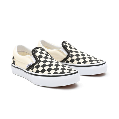 VANS- דגם UY Classic Slip-On | לבן/שחור