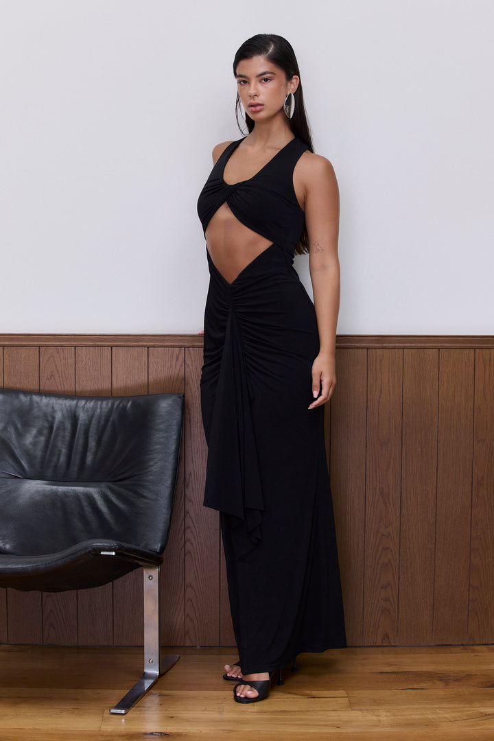 עגילי באנה א-סימטריים | כסף