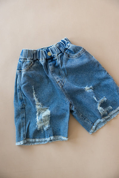 מכנסי שורט דנים פרינס | ג'ינס