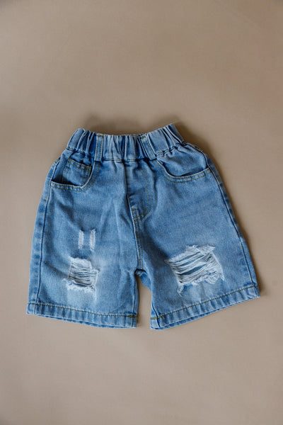 מכנסי שורט דנים קינג | ג'ינס