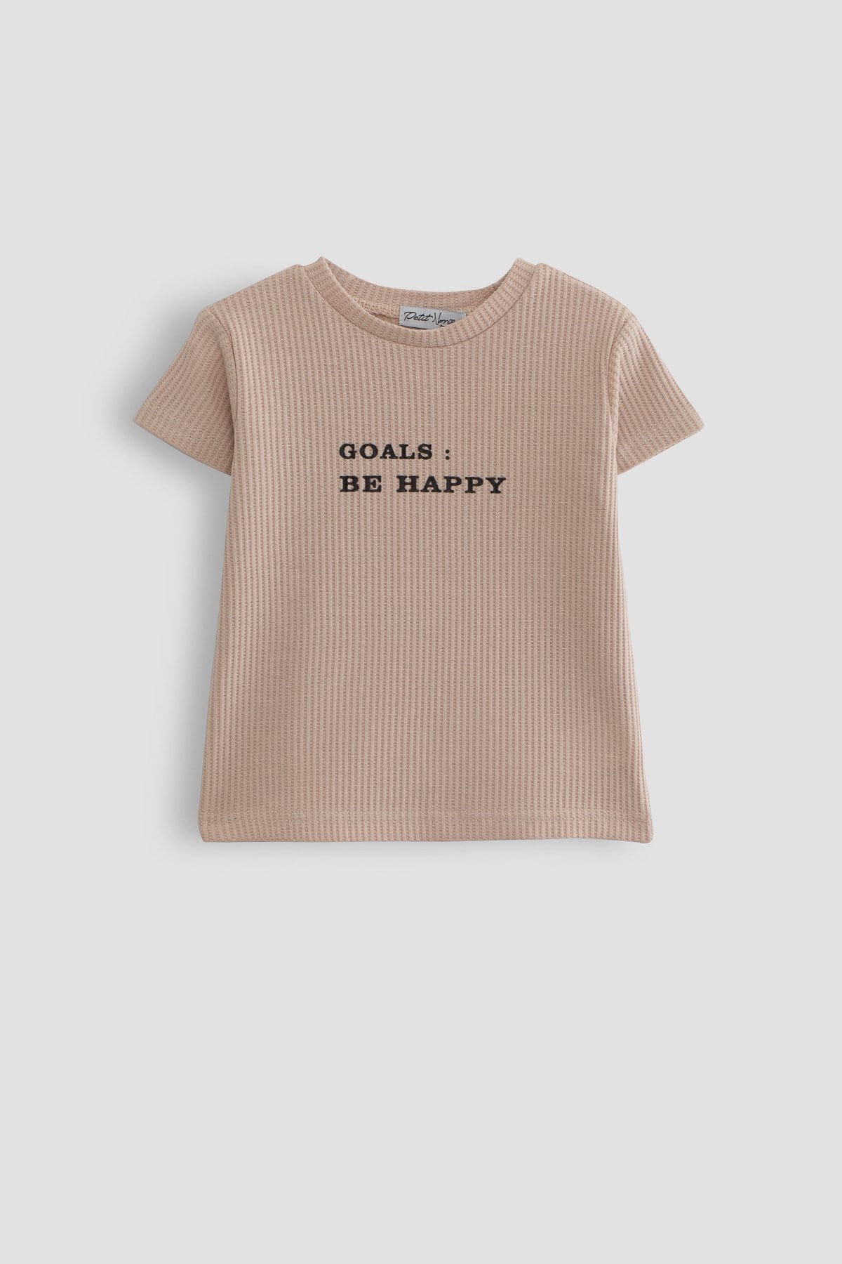 חולצת וופל HAPPY