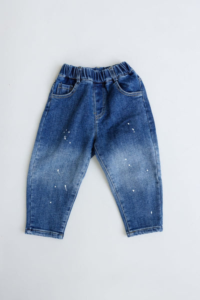 מכנסי ג'ינס ווש | כחול