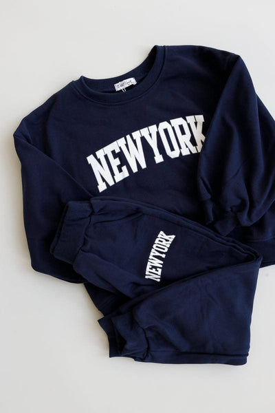NEW YORK חליפת | כחול