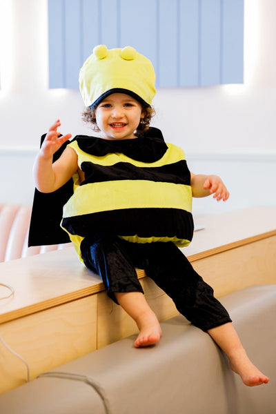 SHOSHI ZOHAR תחפושת דבורה תינוקת | צהוב